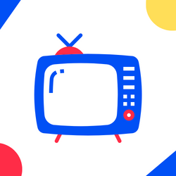 grafika obrazująca symbol telewizora